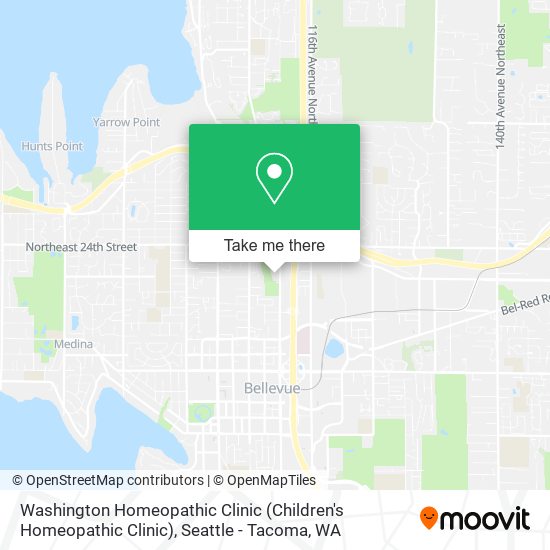Mapa de Washington Homeopathic Clinic (Children's Homeopathic Clinic)