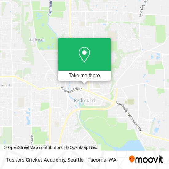 Tuskers Cricket Academy map