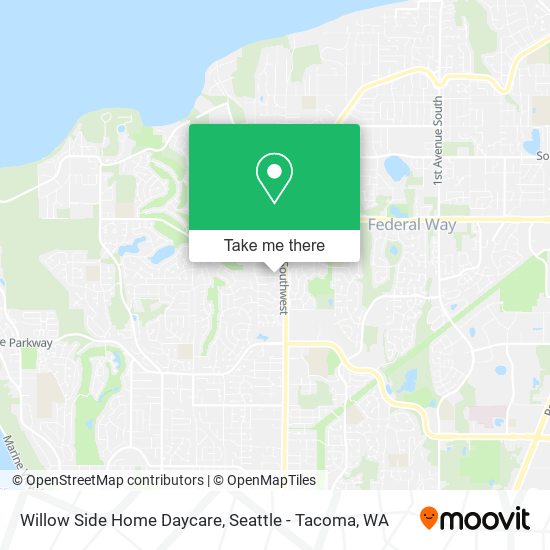 Mapa de Willow Side Home Daycare