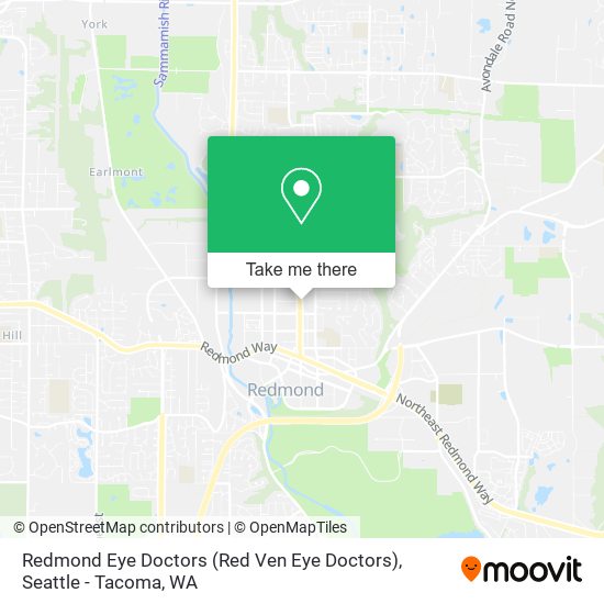 Redmond Eye Doctors (Red Ven Eye Doctors) map