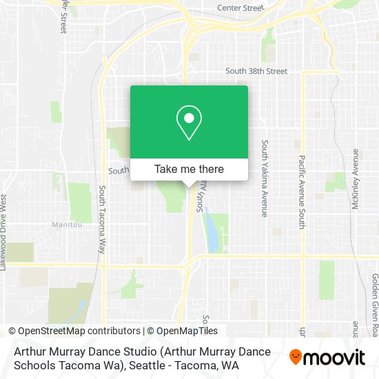 Mapa de Arthur Murray Dance Studio (Arthur Murray Dance Schools Tacoma Wa)