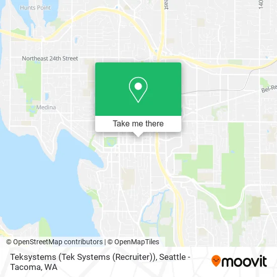 Mapa de Teksystems (Tek Systems (Recruiter))