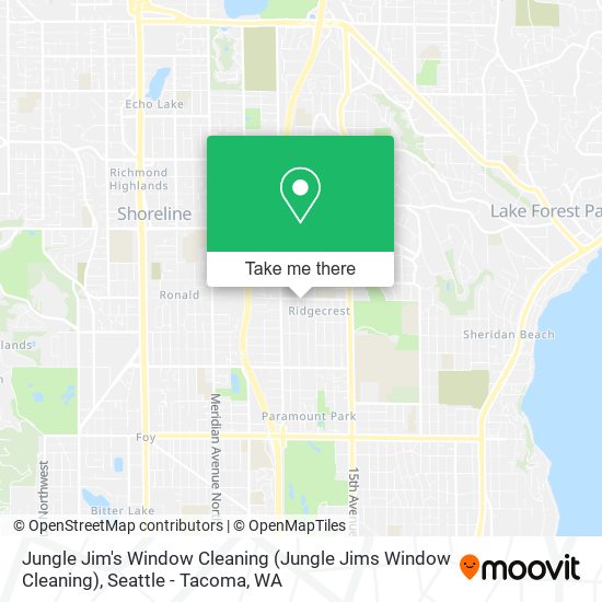 Jungle Jim's Window Cleaning (Jungle Jims Window Cleaning) map