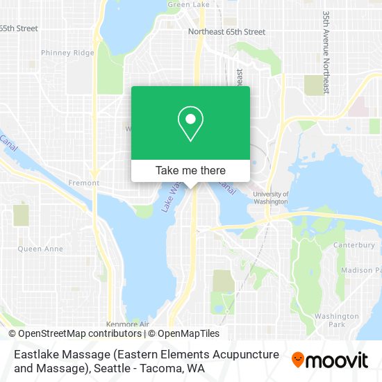 Mapa de Eastlake Massage (Eastern Elements Acupuncture and Massage)