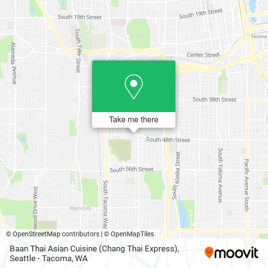 Mapa de Baan Thai Asian Cuisine (Chang Thai Express)