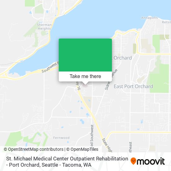 St. Michael Medical Center Outpatient Rehabilitation - Port Orchard map
