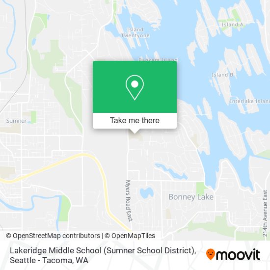 Lakeridge Middle School (Sumner School District) map