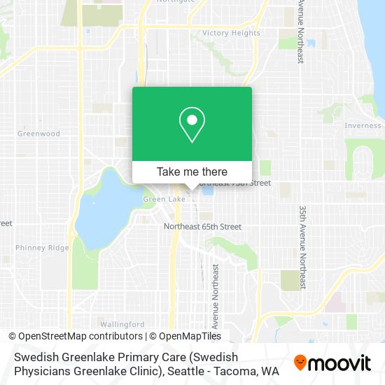 Swedish Greenlake Primary Care (Swedish Physicians Greenlake Clinic) map