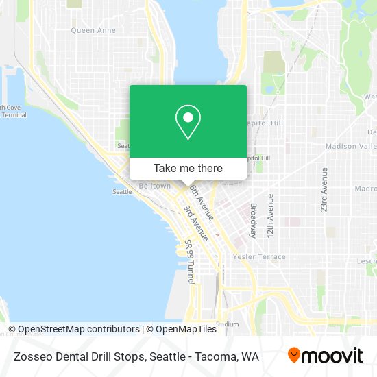 Mapa de Zosseo Dental Drill Stops