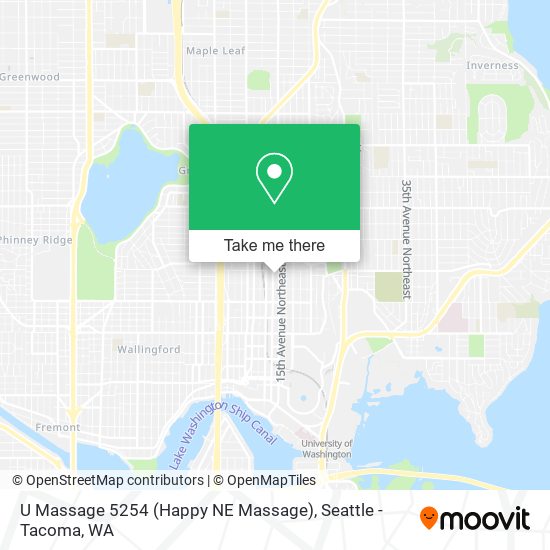 U Massage 5254 (Happy NE Massage) map