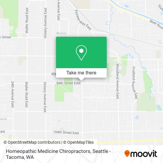 Homeopathic Medicine Chiropractors map