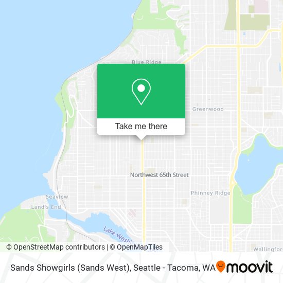 Sands Showgirls (Sands West) map