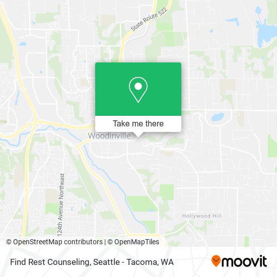 Find Rest Counseling map