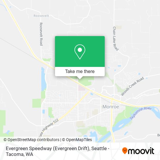 Evergreen Speedway (Evergreen Drift) map