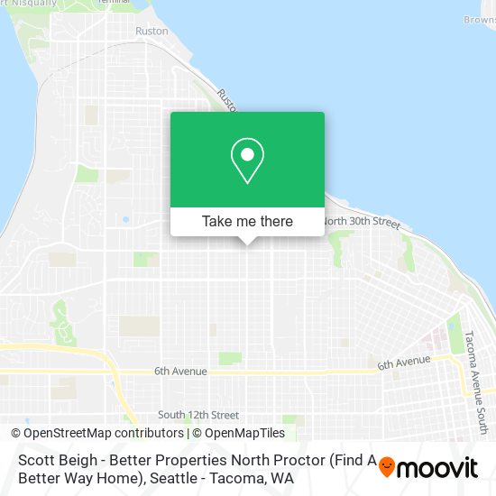 Scott Beigh - Better Properties North Proctor (Find A Better Way Home) map