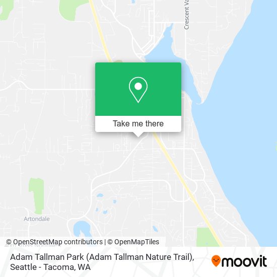 Mapa de Adam Tallman Park (Adam Tallman Nature Trail)