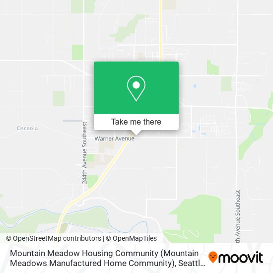 Mountain Meadow Housing Community (Mountain Meadows Manufactured Home Community) map