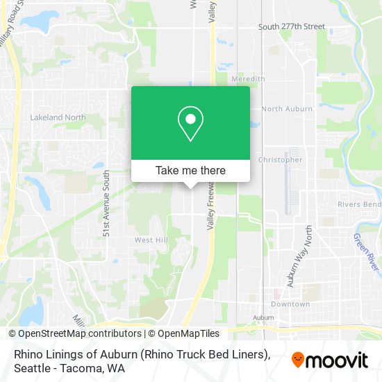 Rhino Linings of Auburn (Rhino Truck Bed Liners) map