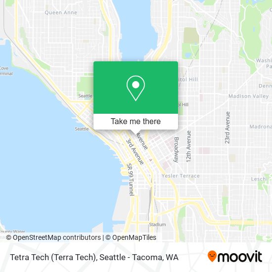 Mapa de Tetra Tech (Terra Tech)
