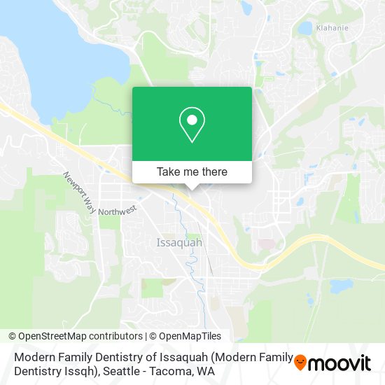 Modern Family Dentistry of Issaquah (Modern Family Dentistry Issqh) map