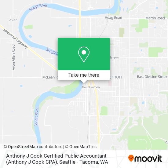 Anthony J Cook Certified Public Accountant (Anthony J Cook CPA) map