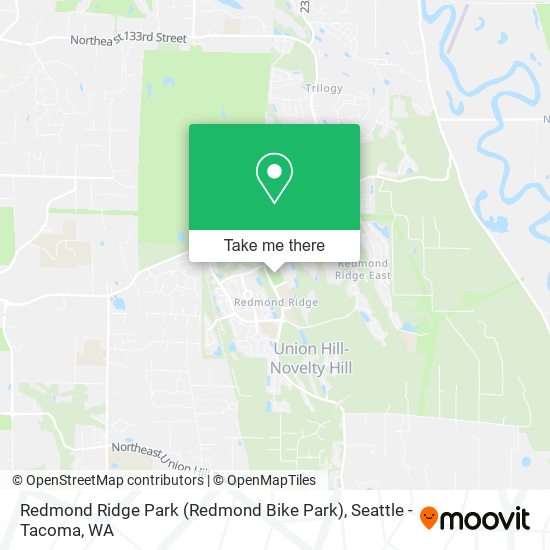 Redmond Ridge Park (Redmond Bike Park) map