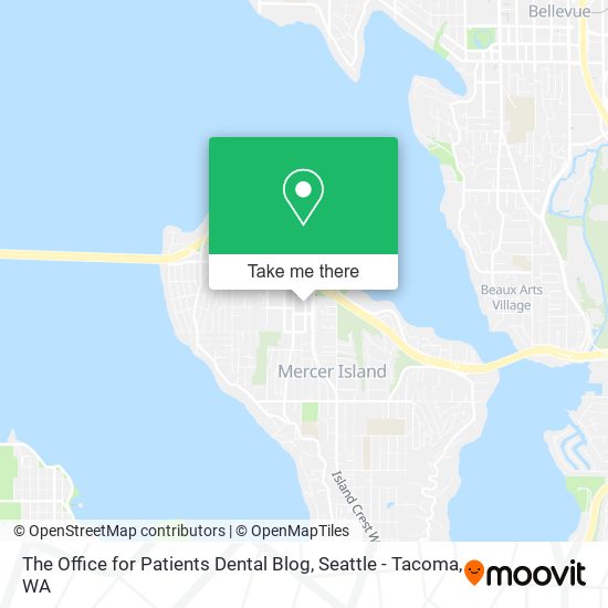 Mapa de The Office for Patients Dental Blog