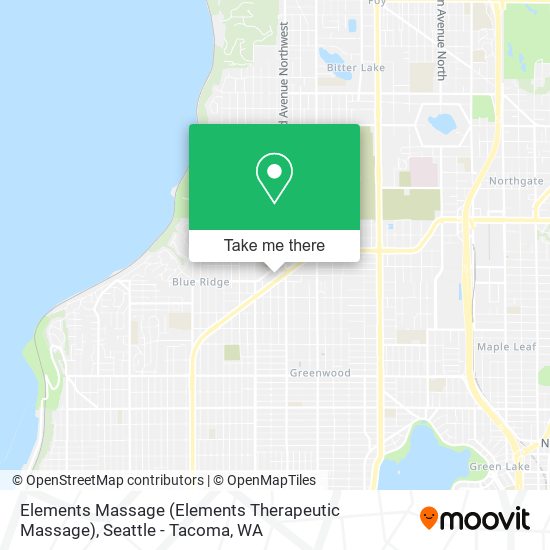 Mapa de Elements Massage (Elements Therapeutic Massage)