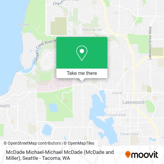 McDade Michael-Michael McDade (McDade and Miller) map