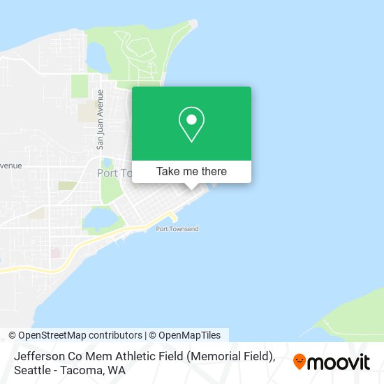 Jefferson Co Mem Athletic Field (Memorial Field) map