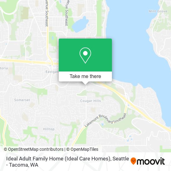 Mapa de Ideal Adult Family Home (Ideal Care Homes)