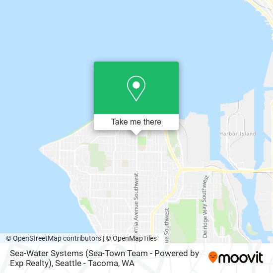 Mapa de Sea-Water Systems (Sea-Town Team - Powered by Exp Realty)