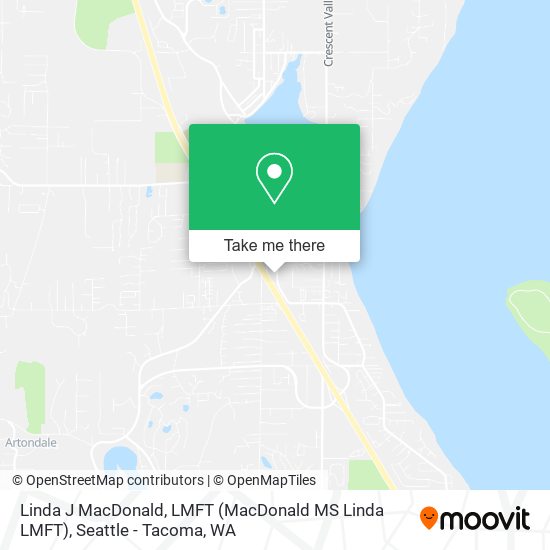 Mapa de Linda J MacDonald, LMFT (MacDonald MS Linda LMFT)