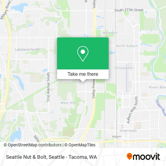 Mapa de Seattle Nut & Bolt