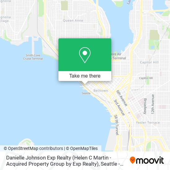 Danielle Johnson Exp Realty (Helen C Martin - Acquired Property Group by Exp Realty) map