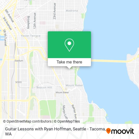 Guitar Lessons with Ryan Hoffman map