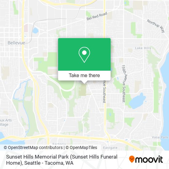 Sunset Hills Memorial Park (Sunset Hills Funeral Home) map