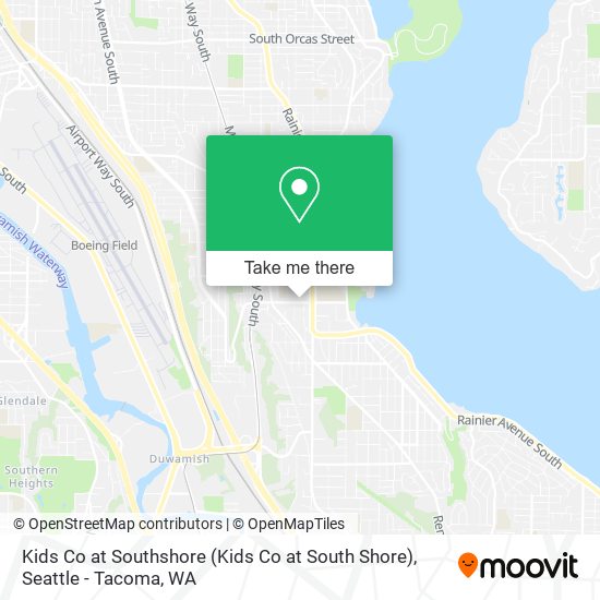 Mapa de Kids Co at Southshore (Kids Co at South Shore)