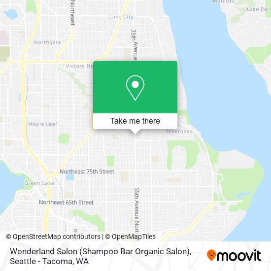 Wonderland Salon (Shampoo Bar Organic Salon) map