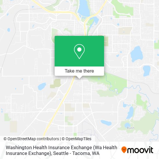 Washington Health Insurance Exchange map