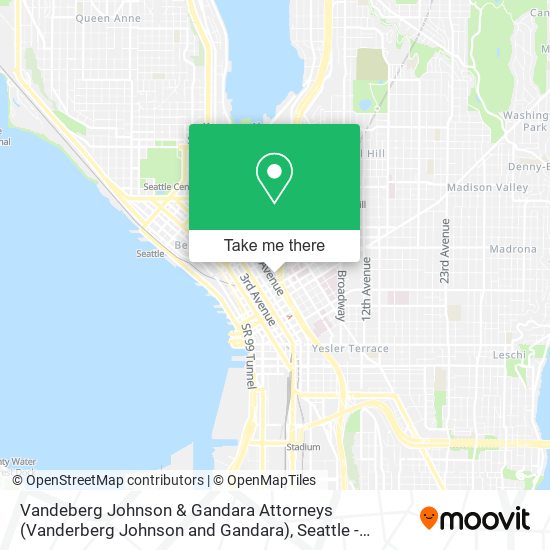 Mapa de Vandeberg Johnson & Gandara Attorneys (Vanderberg Johnson and Gandara)