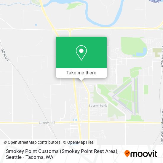 Smokey Point Customs (Smokey Point Rest Area) map
