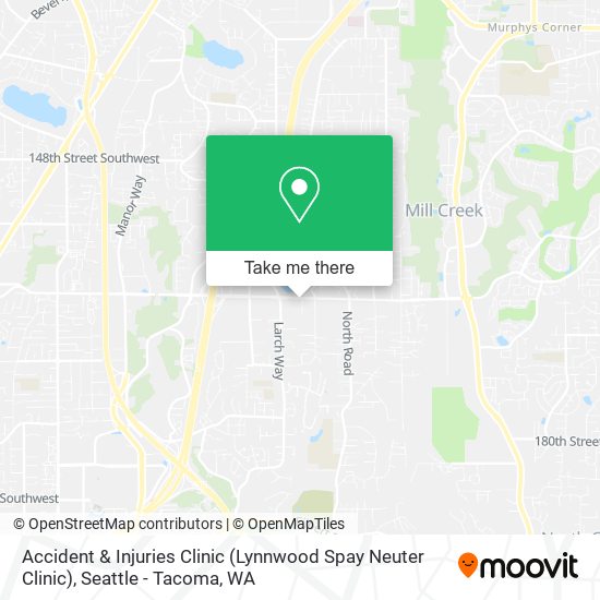 Accident & Injuries Clinic (Lynnwood Spay Neuter Clinic) map