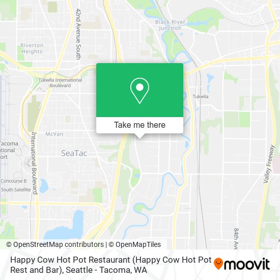 Mapa de Happy Cow Hot Pot Restaurant (Happy Cow Hot Pot Rest and Bar)