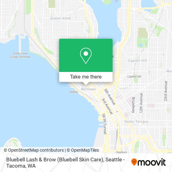 Bluebell Lash & Brow (Bluebell Skin Care) map