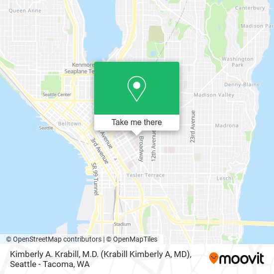 Kimberly A. Krabill, M.D. (Krabill Kimberly A, MD) map