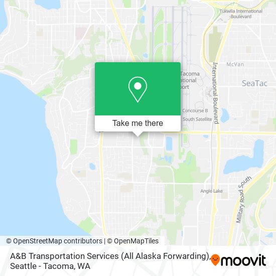 Mapa de A&B Transportation Services (All Alaska Forwarding)