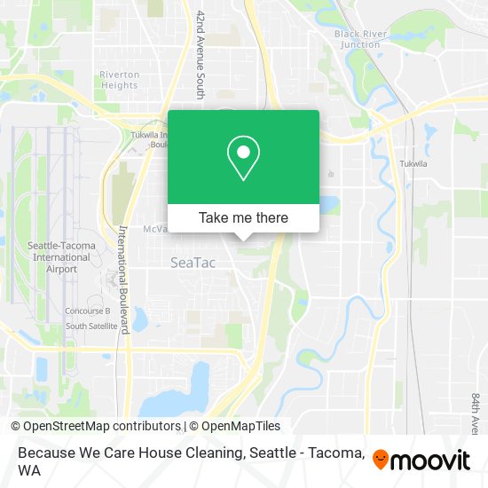 Mapa de Because We Care House Cleaning
