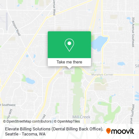 Mapa de Elevate Billing Solutions (Dental Billing Back Office)