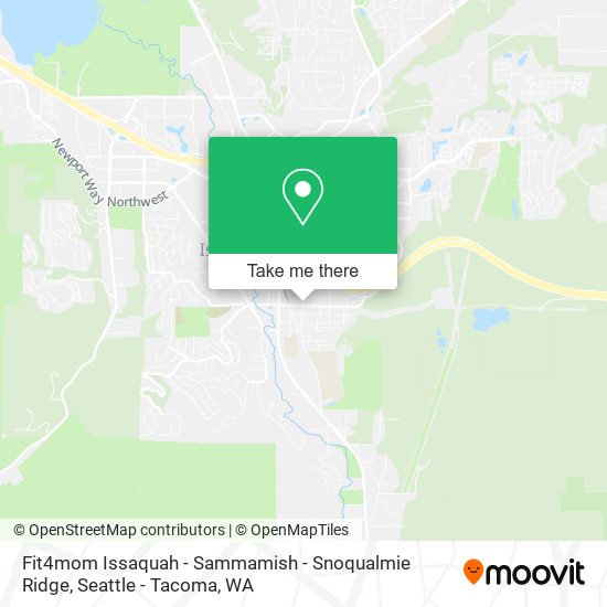 Mapa de Fit4mom Issaquah - Sammamish - Snoqualmie Ridge